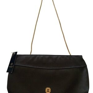 Monet Black Clutch with Sophisticated Design